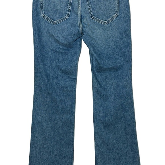 NWT Madewell Curvy Kick Out Crop Jeans in Medium Wash, Mid Rise, Size 25 - Picture 9 of 13